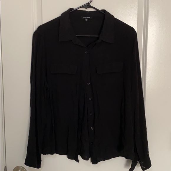 Fashion Nova Tops - Black dress shirt